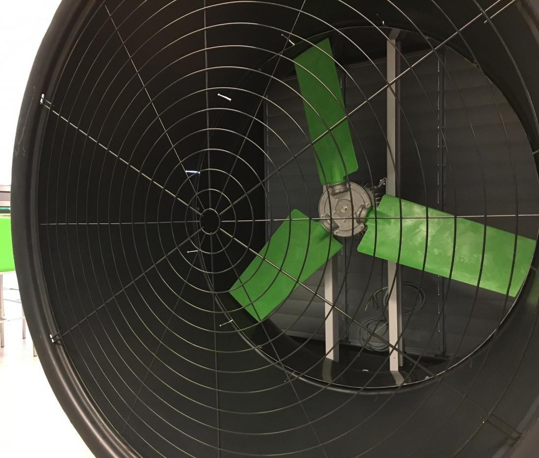 Energy savings of to 85% feasible with Fancom's extra large I-fan 52" Xtra
