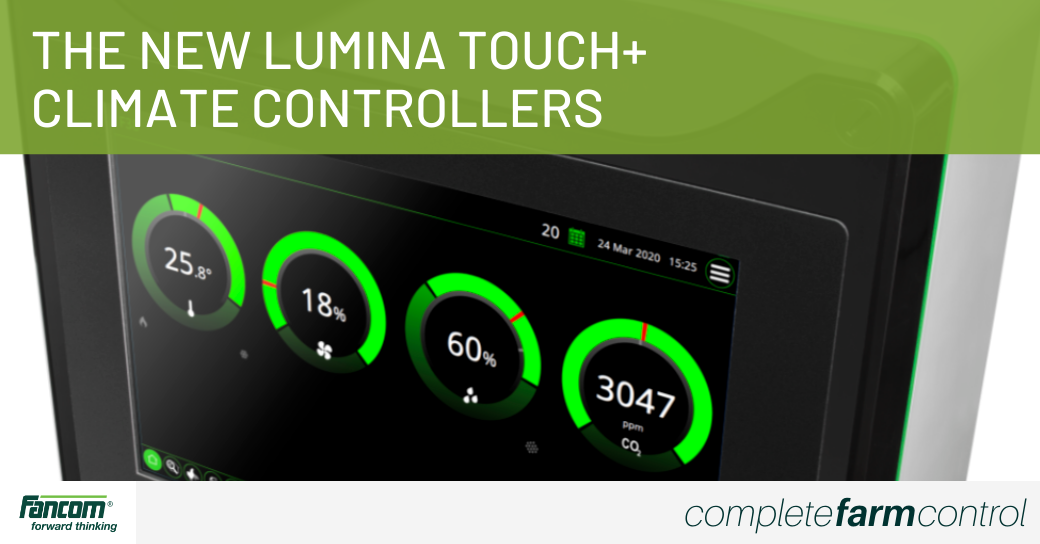 Fancom Lumina 21 touch controller