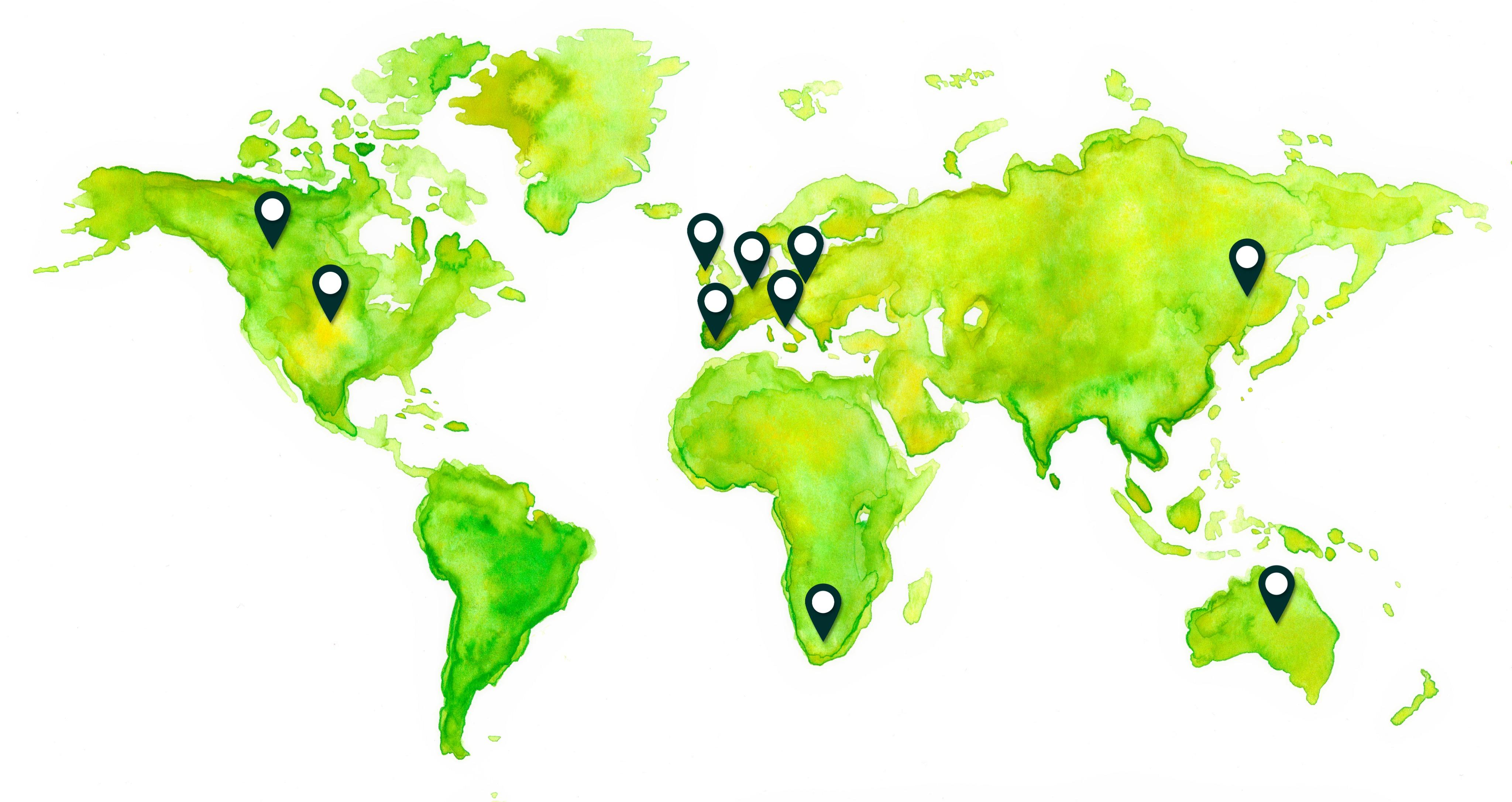 765 user training world map