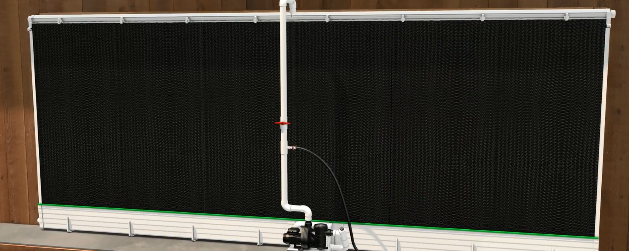 Intelligent Greenline Pad Cooling prevents heat stress