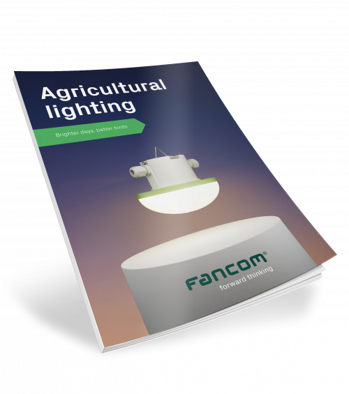 Agricultural lighting for poultry