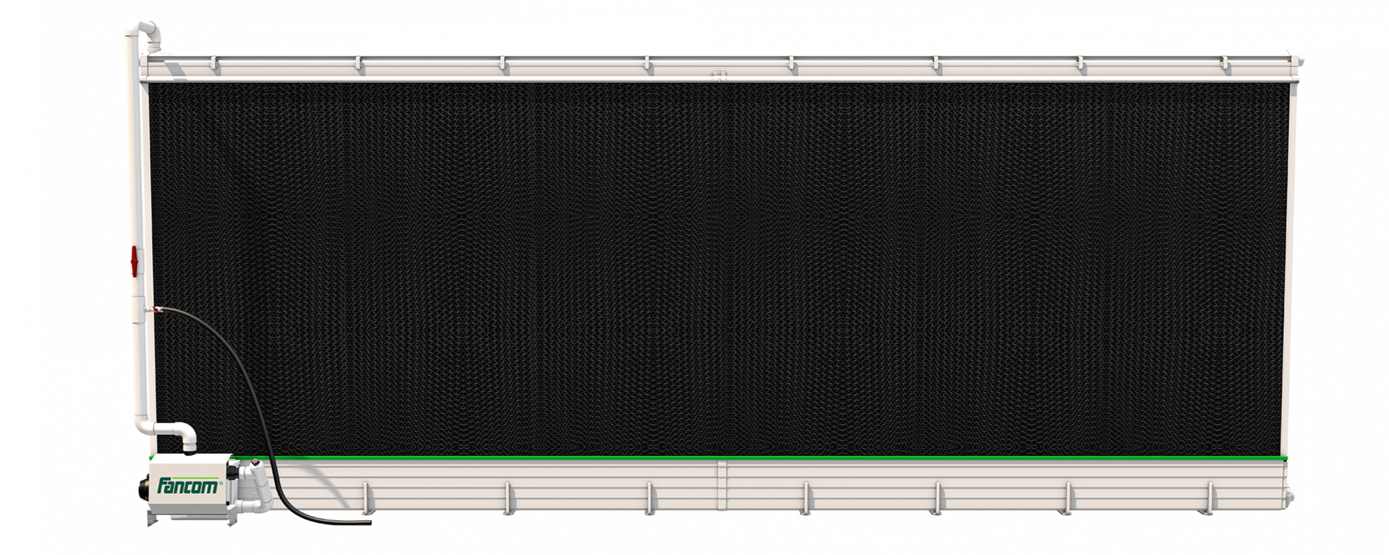 Greenline pad cooling