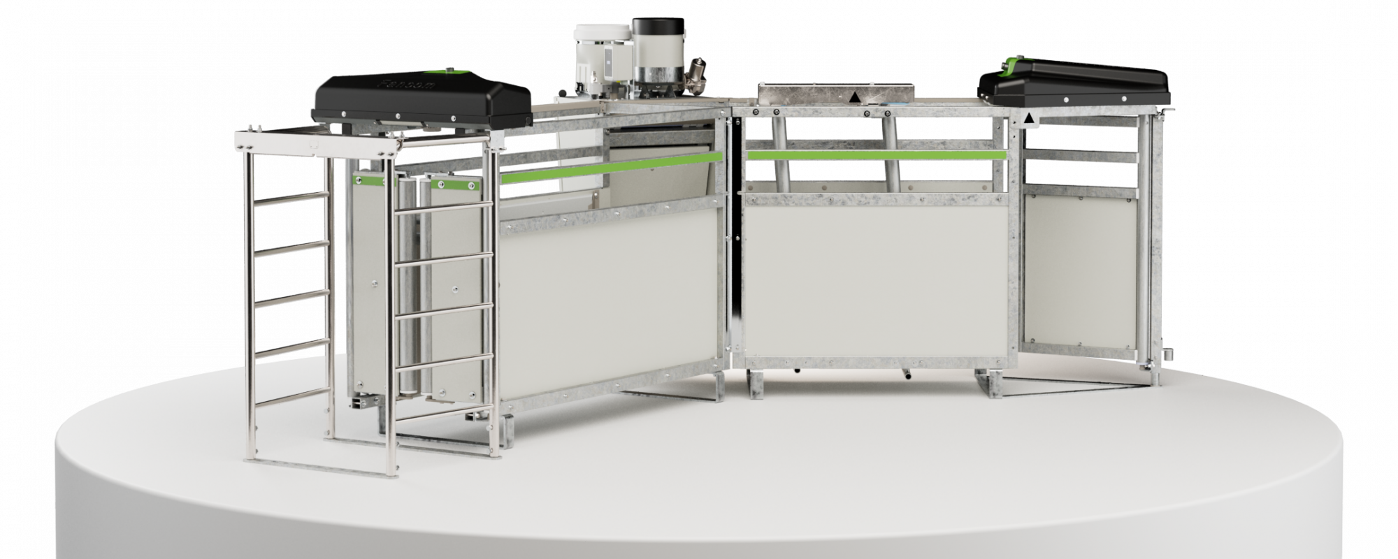 Electronic sow feeding station